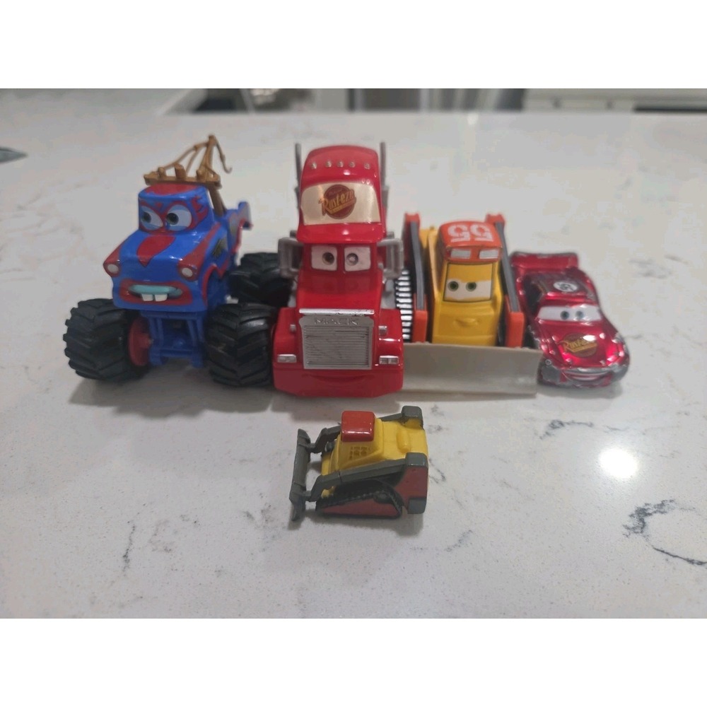Lot Of 4 Disney Pixar Cars Diecast